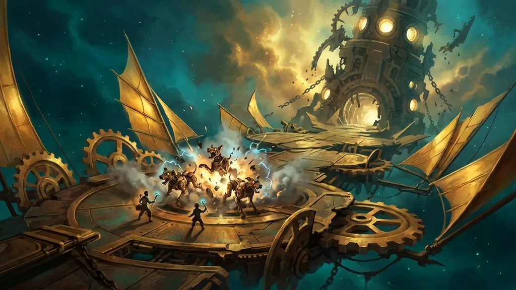 Scene — The Last Mechanical Dogs Fall